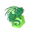 Emerald Dragon SMP logo