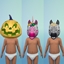 Pumpkin, Horse, and Unicorn Masks - Mobile Conversion logo