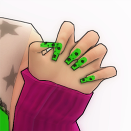 ACRYLIC STAR NAILS ★