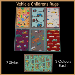 Children's Rugs - Vehicles - The Sims 4 Build / Buy - CurseForge