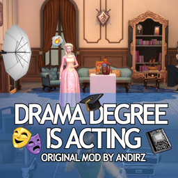 Drama Degree is Acting (Get Famous) logo