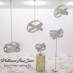 Luxe Crystal Lighting Set