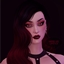 Vampire kiss lipstick logo