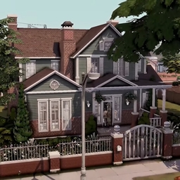 Base Game family house / NO CC