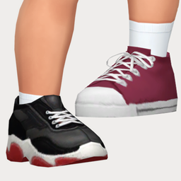 platform sneakers & canvas hi-tops - toddler