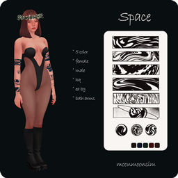 Space Tattoo Set logo