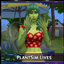 Plantsim Lives logo