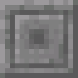 Centered Chiseled Stone Bricks logo