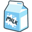 Mleczusiowa paczka logo