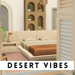 Desert Vibes Bedroom - Files - The Sims 4 Rooms / Lots - CurseForge