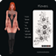 moonmoonsim flowers female tattoo logo