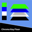 Chroma Key  Green / Blue / White / Black Floor logo