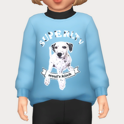 layered mock neck - toddler
