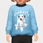 layered mock neck - toddler logo