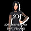 Andres Bravo 20th Anniversary Shirt (Female) logo