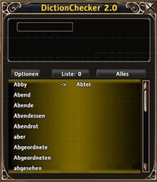 DictionChecker