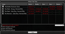 Valyrie's What's The Time