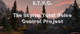 Skyrim Total Voice Control project (STVC) UPDATED logo