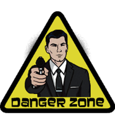 "Danger Zone" 6th Sense  logo