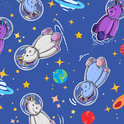 Space Unicorns Maxis Match cc for Kids & Toddlers