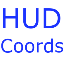 HUD Co-ords (Coords HUD mod) logo