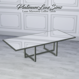 Luxe Mirrored Coffee Table logo