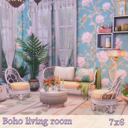 Boho living room *NO CC* logo