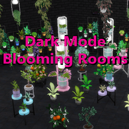 Dark Mode Blooming Rooms