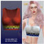 Crop Tank Top (Gloves Acc) logo