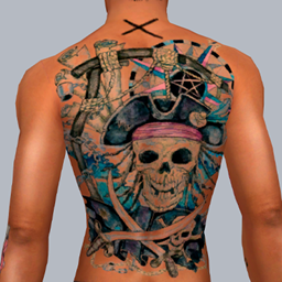 Pirate Tattoo body