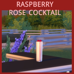 Raspberry Rose Cocktail logo