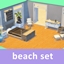 Beach set logo