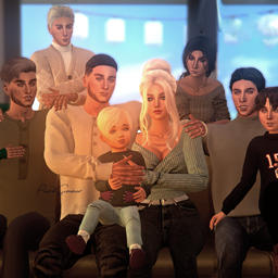 (ParisSimmer) - Family Portrait 9 - The Inglewoods
