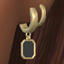 Destin Earrings - AF logo