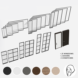 Aurore Windows & doors set (2020)