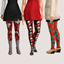 Red Floral Tights logo
