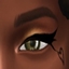 Realistic eyes logo