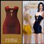 Strapless Hollow Out Bandage Dress logo