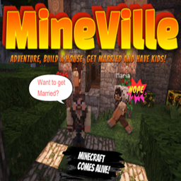 MineVille logo