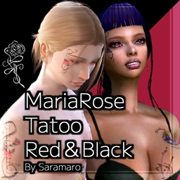MariaRoseTatoo-Red＆Black logo