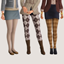 Menswear Pattern Tights logo