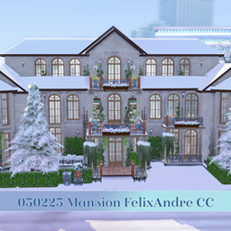 Party Family Mansion with indoor pool and outside BBQ logo