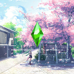 Aesthetic Anime Cherry Blossom - Loading Screen