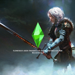 Ciri from The Witcher - Loading Screen