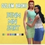 Denim Mini Skirt BGC logo