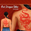 Red Dragon Back Tattoo logo
