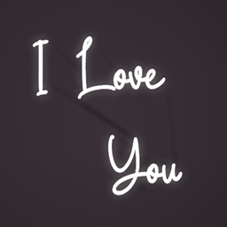 I love you Neon Sign