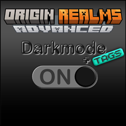 Origin Realms Advance Darkmode logo