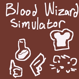 blood wizard simulator logo