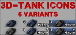 3D Tank Icons project image